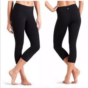 Athleta I Revelation Capri Leggings I Black Size XS